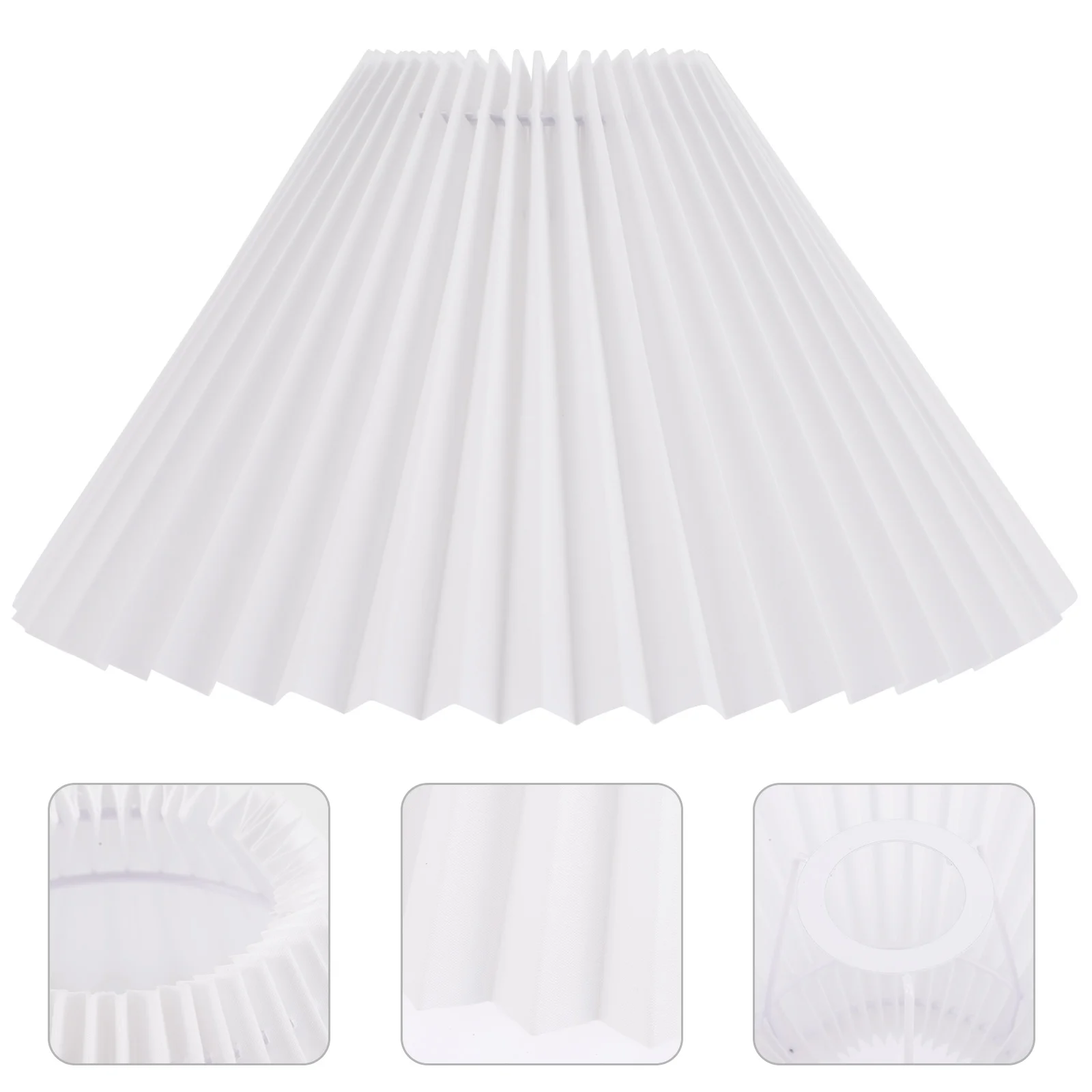 

Nightstand Lamp Pleated Table Shades for Floor Lamps Wrinkle Light Desk Pendant Lights