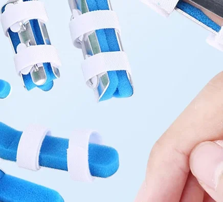 Adjustable Finger Splint Frog Phalanx Corrector Injury Recovery Support Brace Medical Finger Fracture Fixation Protector