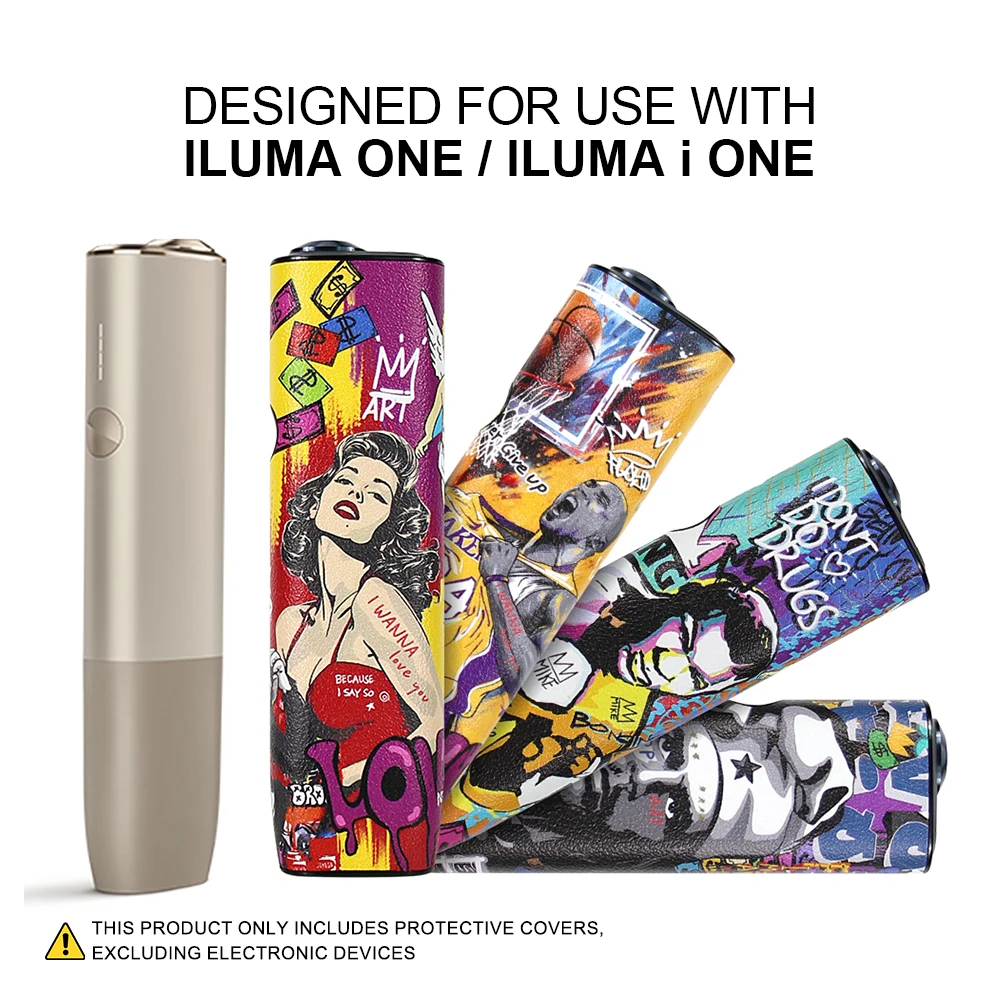 

PU leather protective cover is suitable for ILUMA ONE and is an artistic-style protective accessory for electronic cigarettes.