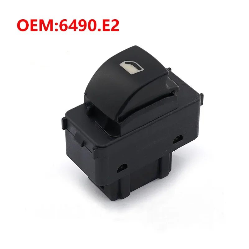 

Car Electric Power Passenger Side Window Lifter Switch For Peugeot 207 SW Van CC Partner Citroen C3 Picasso Berlingo 6490.E2