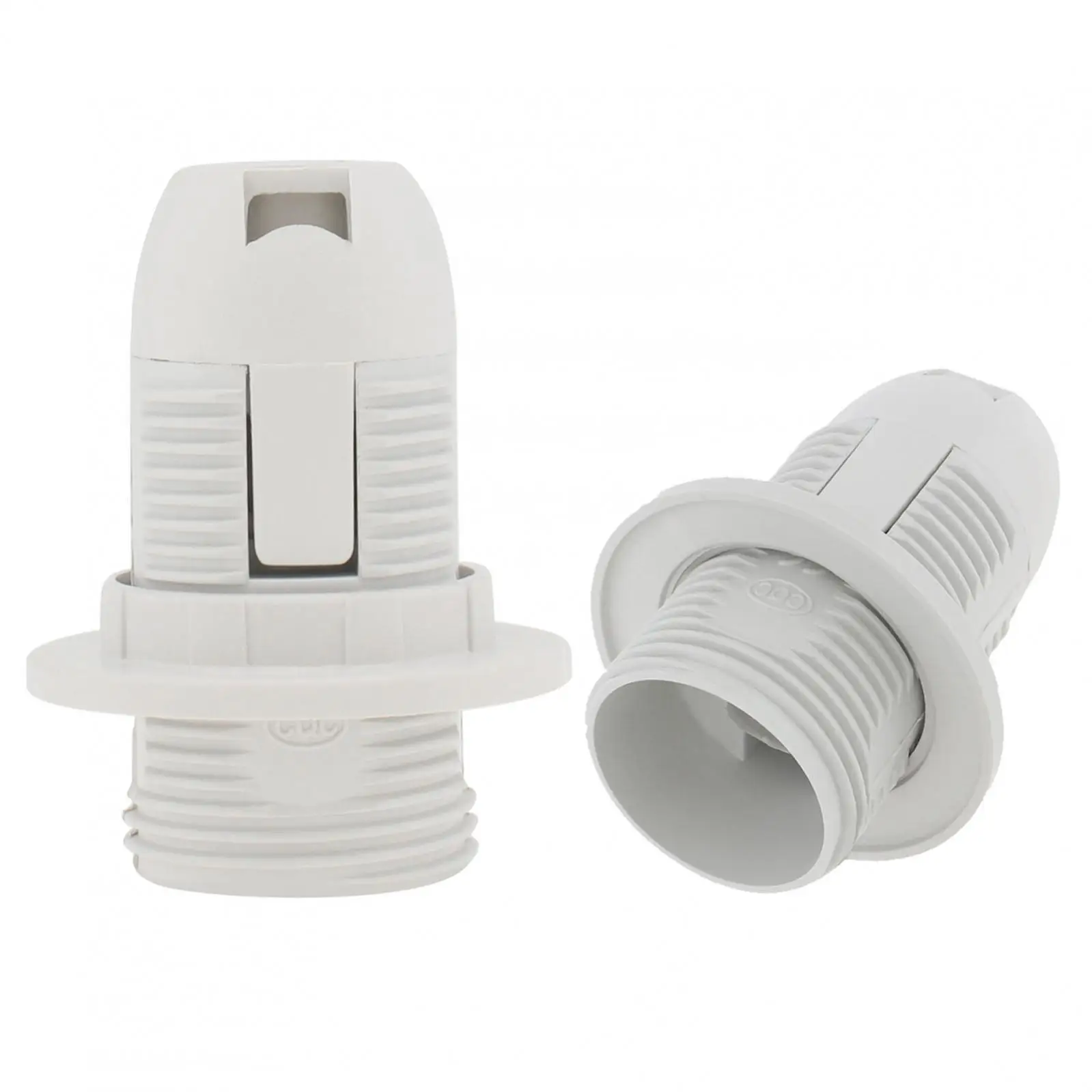 E14 Lamp Holder Edison Screw Lamp Holder Base Insulating Plastic Shell Light Bulb Socket Plug Adapter ON / OFF Switch