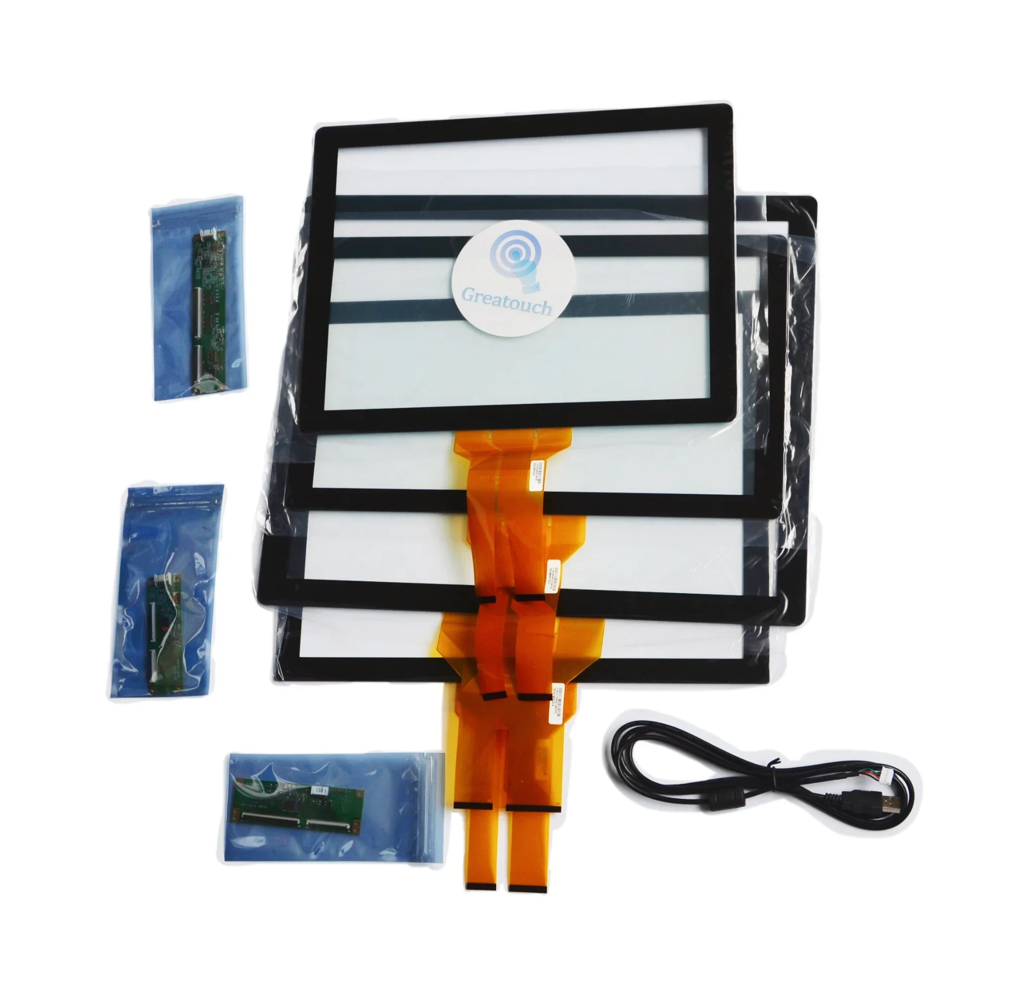 Fabricante atacadista na China EETI Touch Screen 24 polegadas Filme de toque capacitivo de tamanho grande e vidro de toque