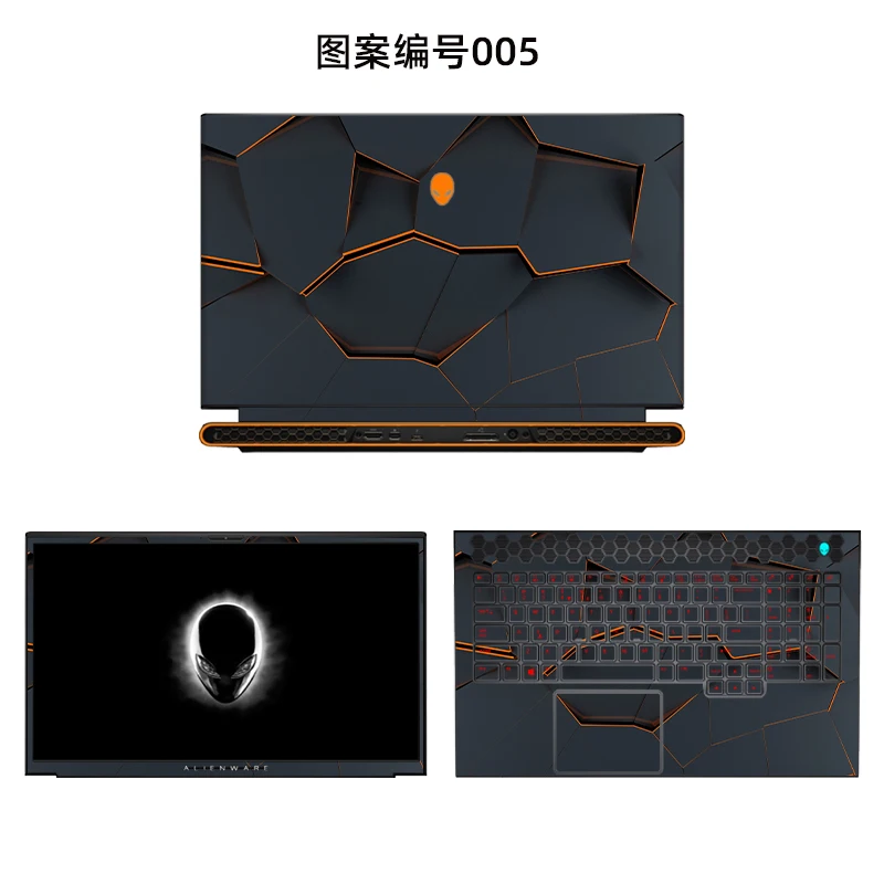 Fashion notebook sticker For Alienware Series 15 X14 R2 X15 X16 R1 M13X M14X M15 M16 R1 R2 R3 R4 R5 R6 R7 2012-2023