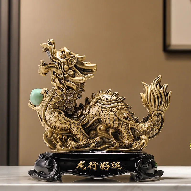 Dragon Cartoon Money Boxes Yellow Accent Luxury Modern Aesthetic Design Unique Piggy Bank Vintage Tirelire Room Decorations