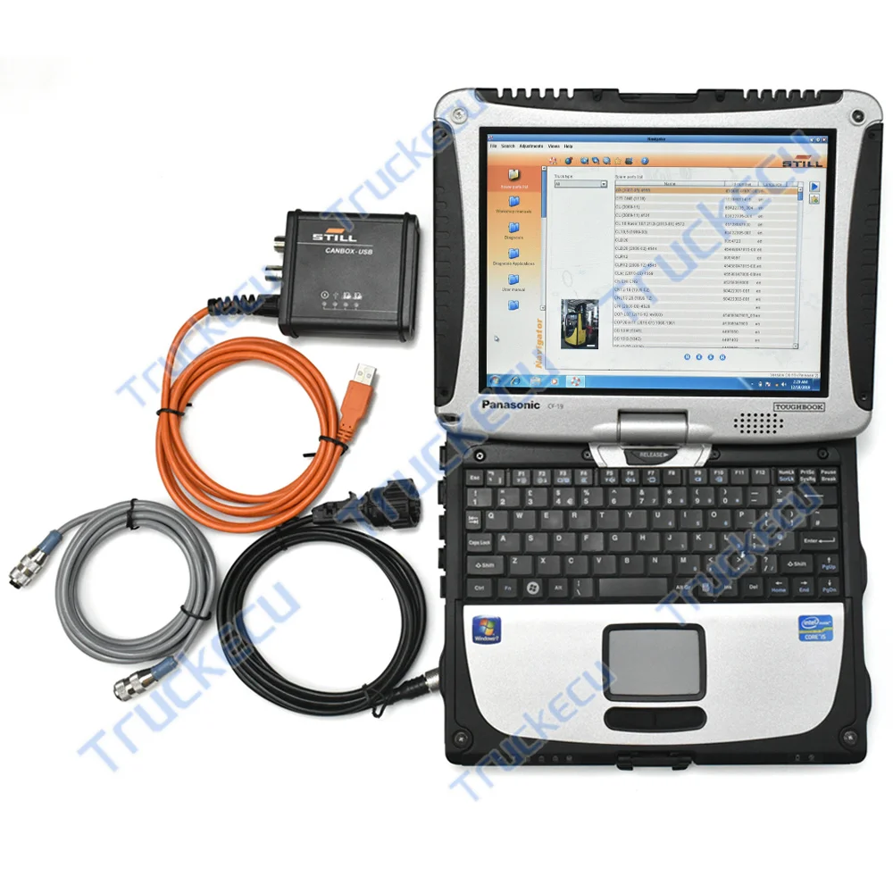 for STILL canbox FORKLIFT diagnostic still for Judit Incado Box Jungheinrich JUDIT 4 Linde canbox doctor+THOUGHBOOK Cf19