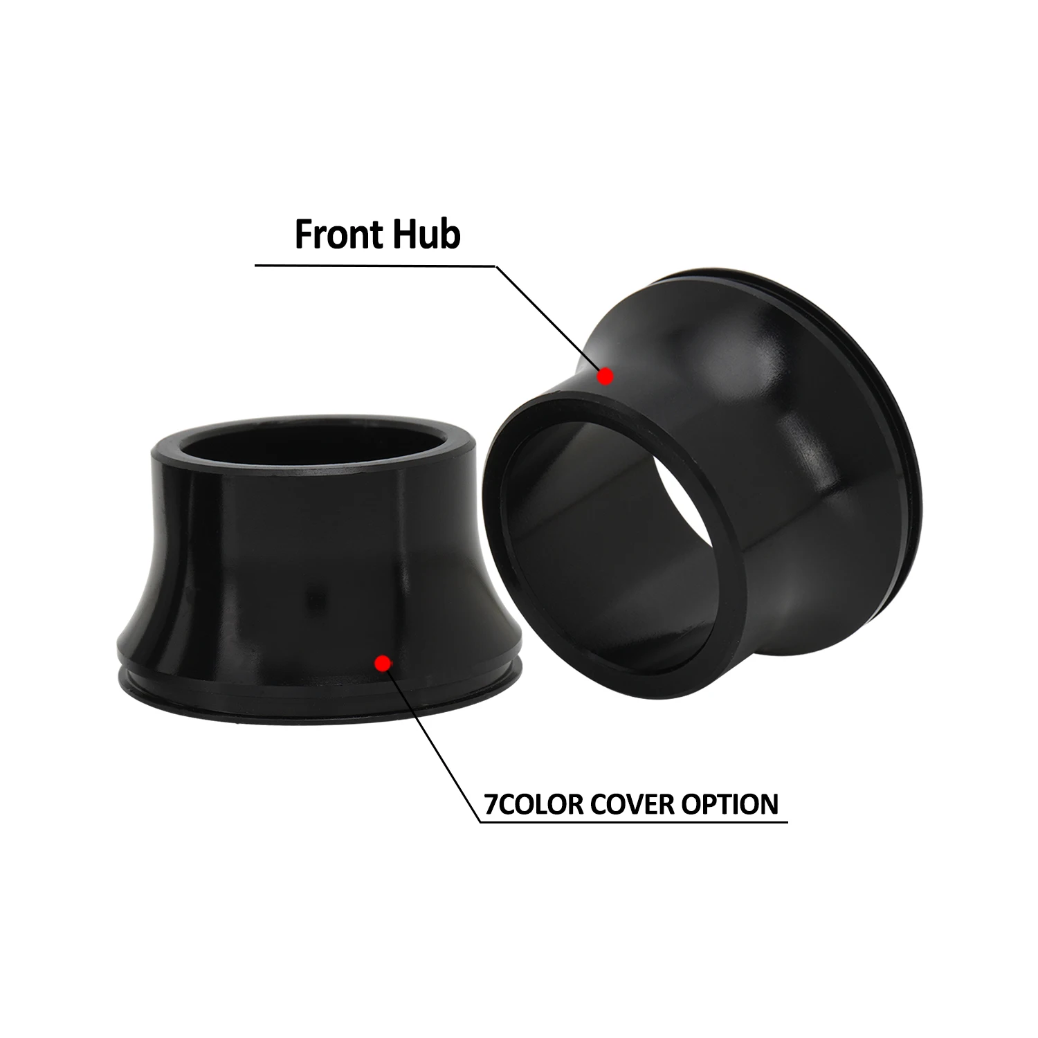 

Motorcycle CNC Aluminum Front Wheel Hub Spacers For Surron Sur-ron Sur ron Light Bee S X Segway X160 X260 Off-road Motorbike