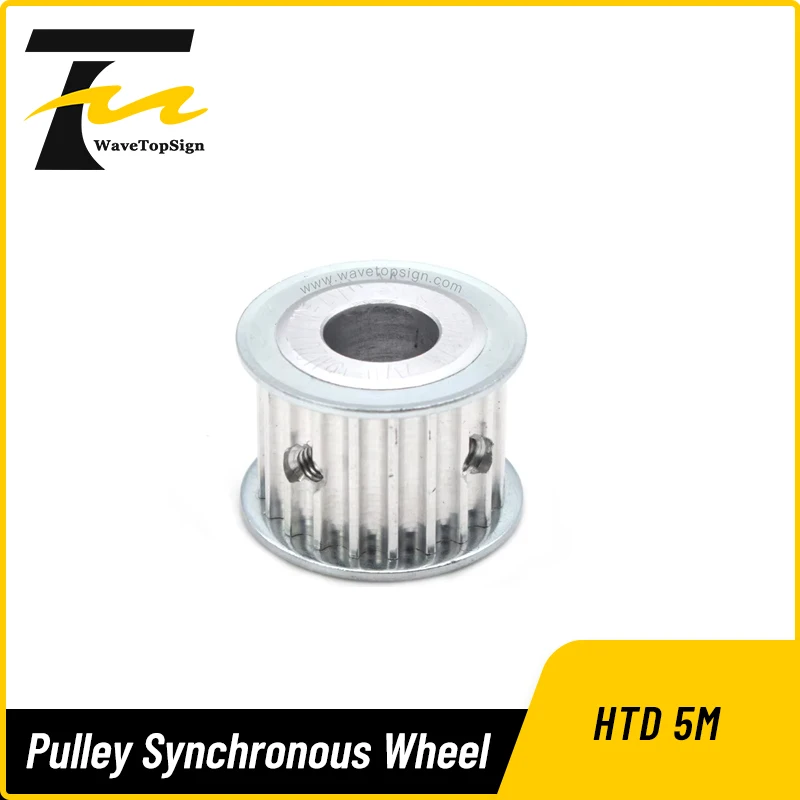 Timing Pulley Synchronous Wheel HTD 5M Gear Pulley Bore 6-12mm Width 11/16mm for DIY CO2 Laser Engraving and Cutting Machine