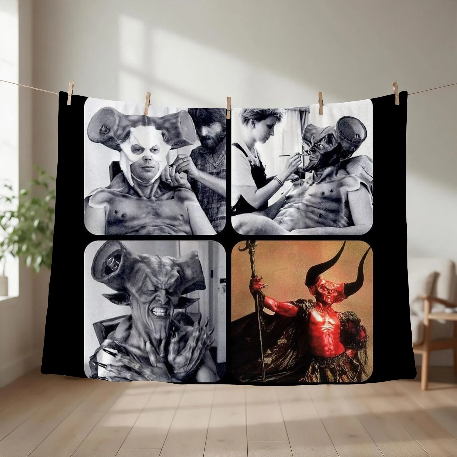 New The LEGEND Tim Curry, Lord of Darkness Throw Blanket sofa bed Beach Decoratives Luxury Brand Blankets