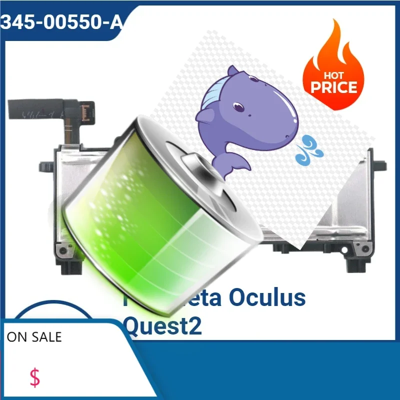 

high-quality Battery 345-00550-A 3.85V 3710mAh Battery For Meta Oculus Quest2 VR 3D glasses helmet