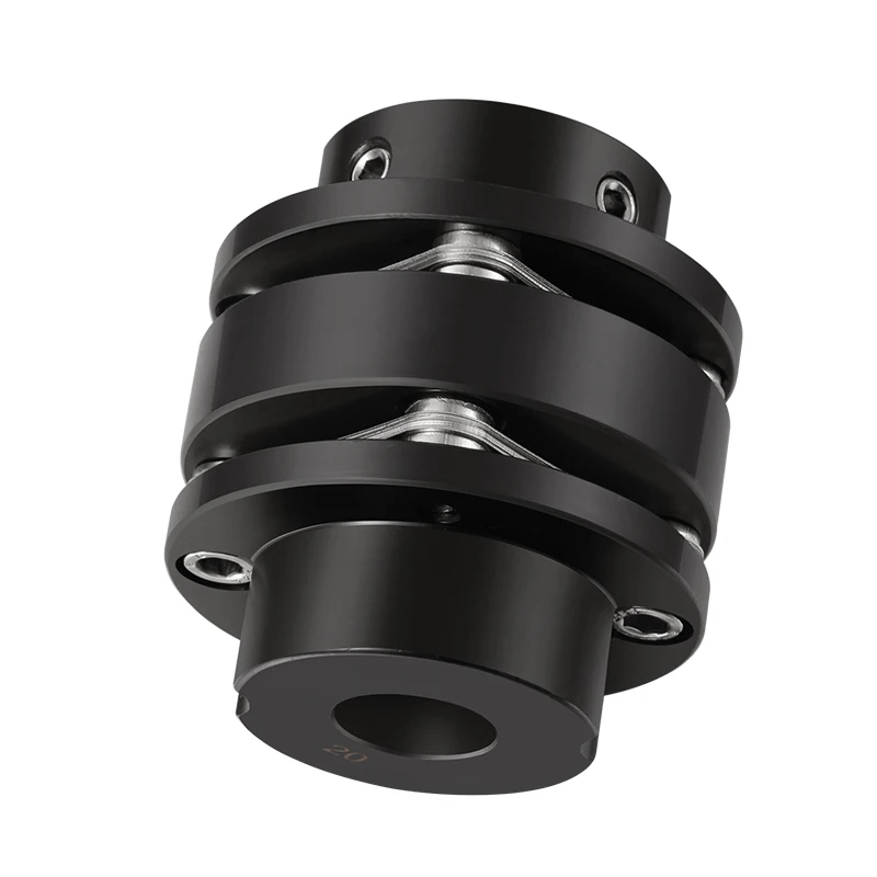 JXMT45# Steel step D82L98double diaphragm coupling torque keyway top wire rigid coupling precision