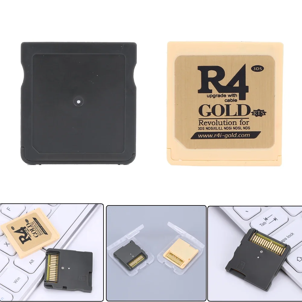 R4 SDHC Adapter Gaming Memory Card Adapter Professional Parts DIY Game Burning Card Replacement Accessories for NDS/NDSL