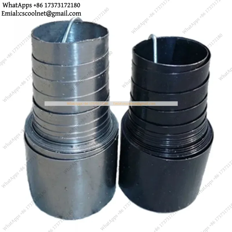 JS02 Spiral Steel Tape Protective Bellow for Lathe Lead Screw Dust Oil Cover