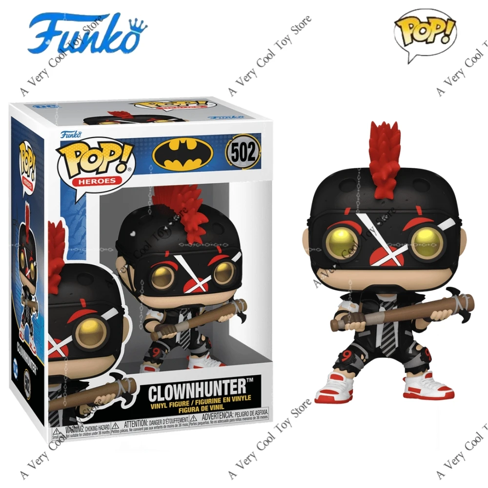 

Клоуnhunter # 502 Funko Pop DC комиксы Бэтмен аниме фигурки 4,31 дюйма ограниченная серия виниловая фигурка коллекционировать украшение игрушка в подарок