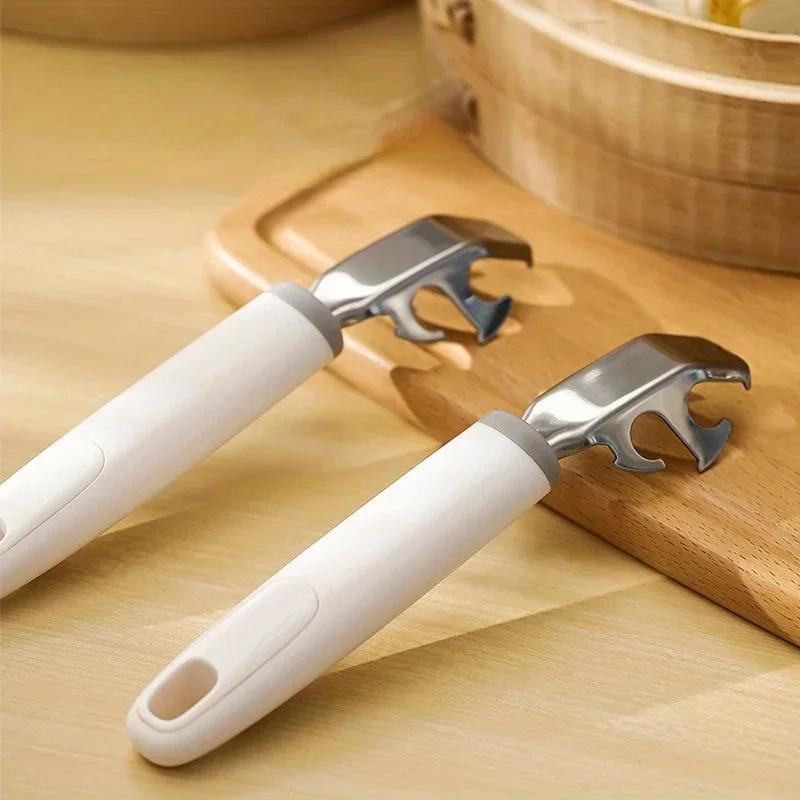 

Stainless Steel Anti-scald Clip Multi-functional Non-slip Kitchen Utensils Steamer Bottle Opener Kitchen Accessories