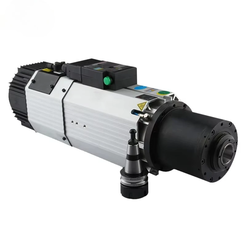 China HOLRY High Speed CNC Engraving Milling 9kW ATC ISO30 HSK  BT30 ER32 Spindle Motor for Cnc Router