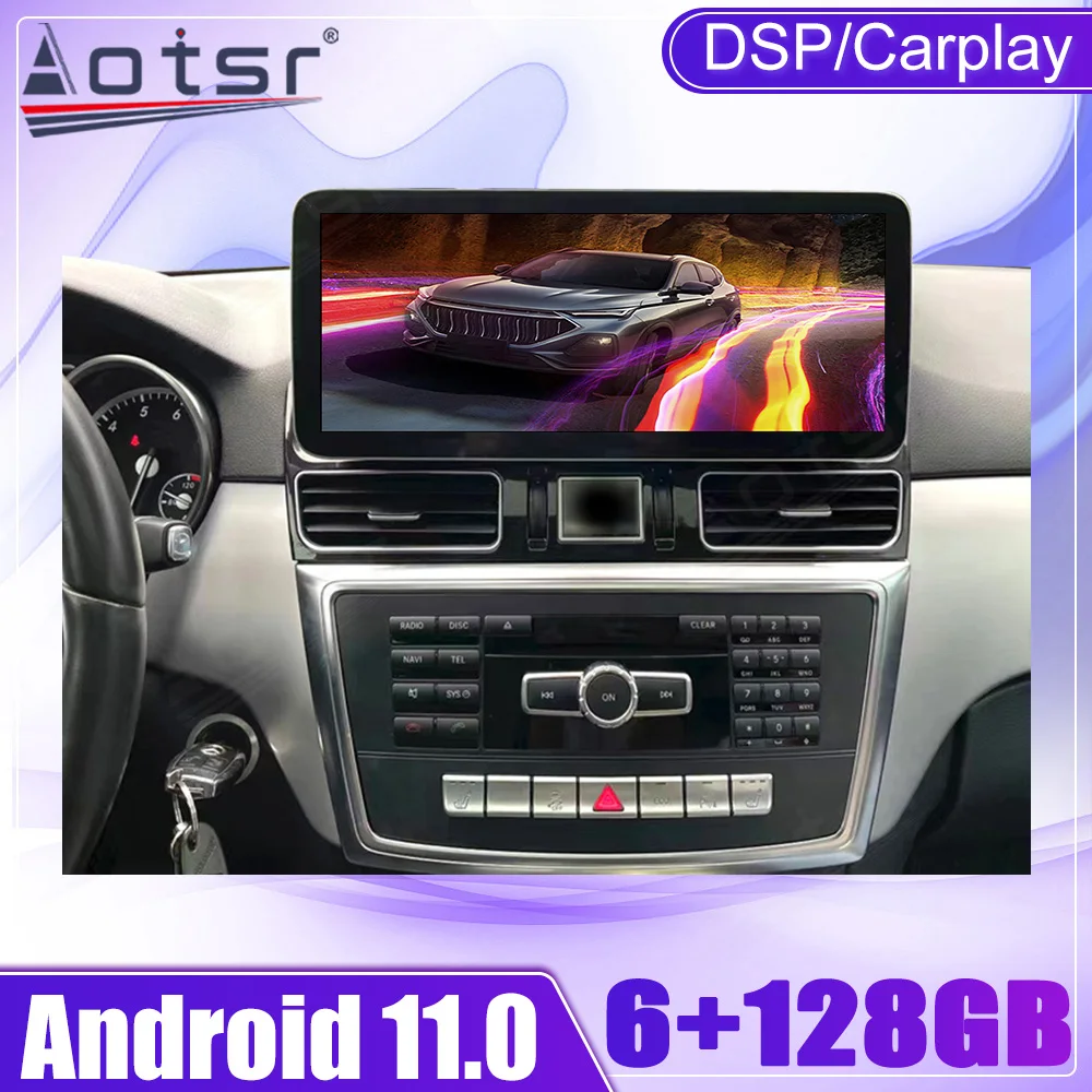 Android 11 Automotive Multimedia For Mercedes Benz ML GLE GL S Class 2012 2013 2014 2015 2016 2017 2018 2019 GPS Navi Head Unit