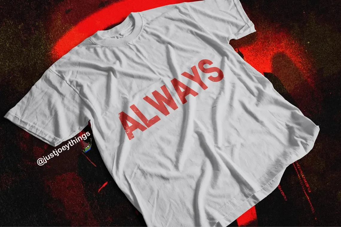Twenty One Pilots Always Tee | OVERSIZED | Clancy Shirt | TØP | Breach Tour