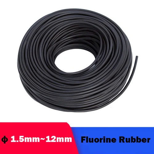 

Твердый фторкаучуковый шнур, уплотнительная лента, круглый стержень, антимасляное уплотнение, диаметр от Φ 1,5 мм до Φ 12 мм, маслостойкая шайба круглой формы