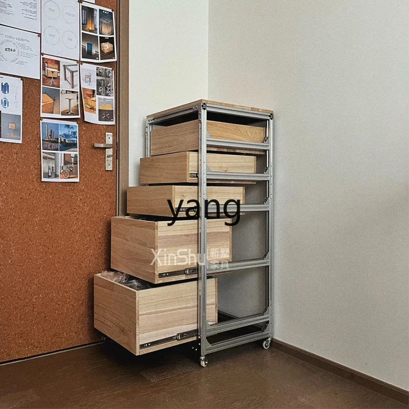 

LH Nordic wooden side cabinet, retro tea cabinet, medieval Japanese side cabinet against the wall