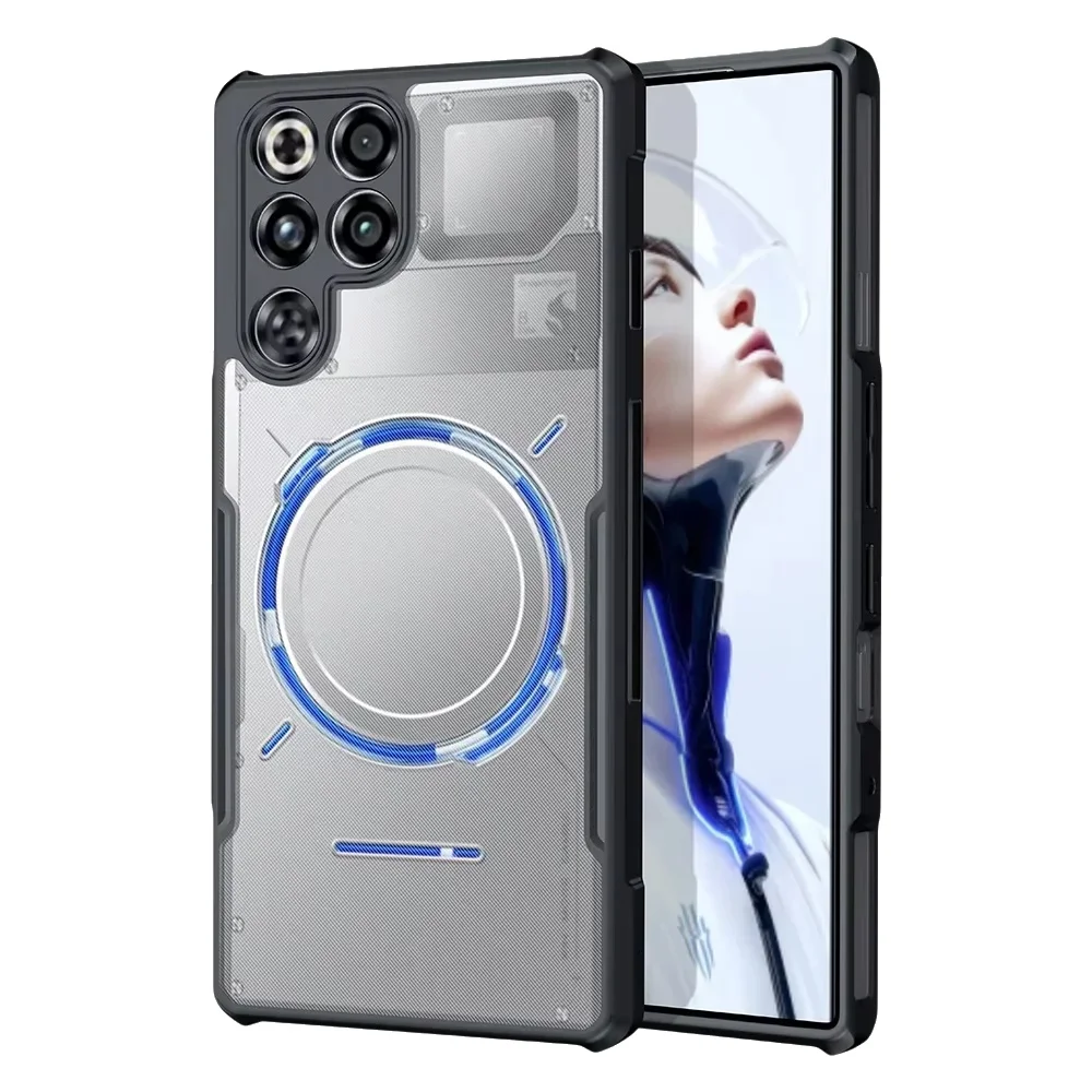 Etui Xundd do Nubia RedMagic 11 Pro Red Magic 11 Pro Plus z ochroną aparatu, poduszką powietrzną, odpornym na upadki, akrylowo-TPU tyłem. — zdjęcie produktu 7