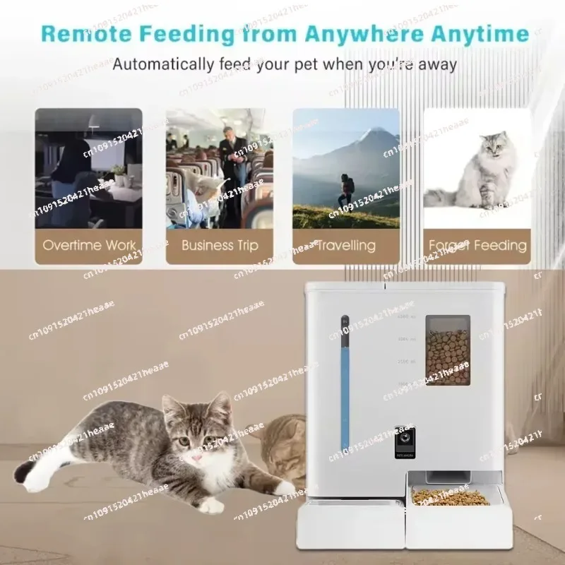 Suitable for Smart Pet Fountain Cat Dog Feeder Pet Products， Automatic Cat Dog Feeder 2 in 1 Cat Water，