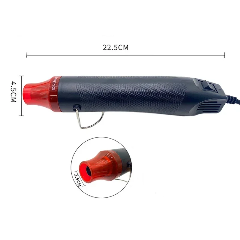 Hot Vinyl Film Tool Kit Tool Vinyl Heatgun Scraper Suite Squeegee Set Micro Squeegee Smooth Tool For Car and Windows Film