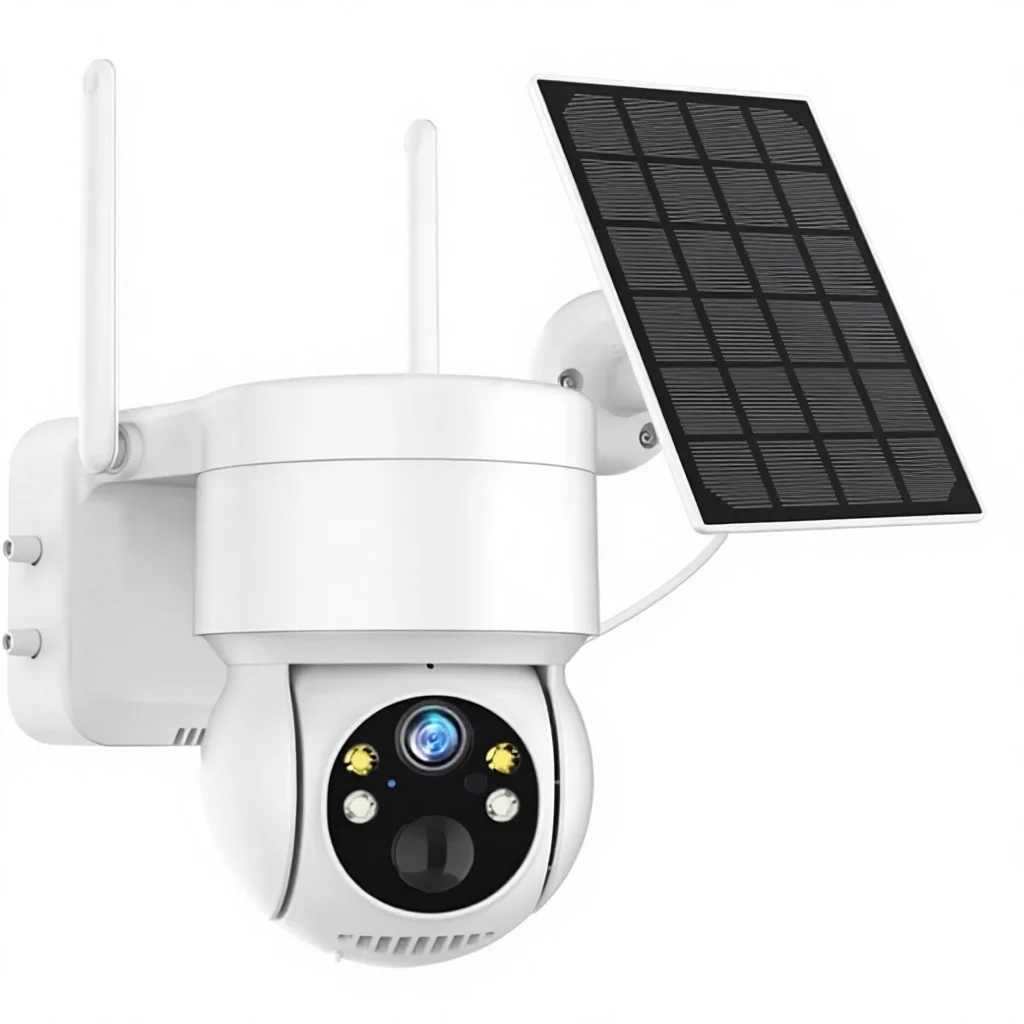 3mp Camera Wifi Outdoor Free Delivery Surveillance Cctv Camera Manufacturer 5000mah Battery 3w Solar Powered Security Camera