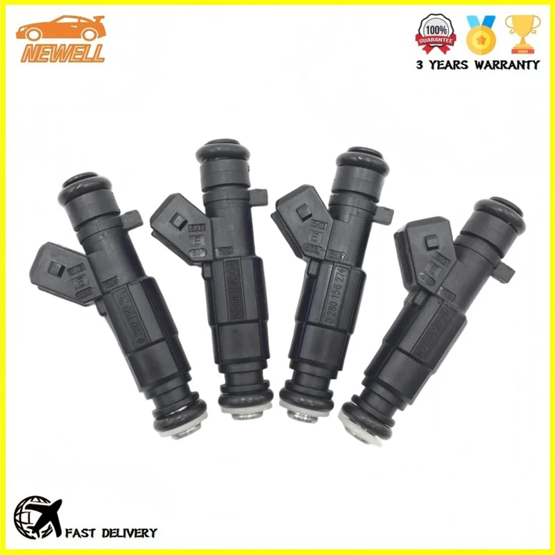 4pcs 0280156274 032906031H Fuel Injector For VW CROSSFOX FOX GOLF IV SPACEFOX KOMBI POLO 1.4 /1.6l