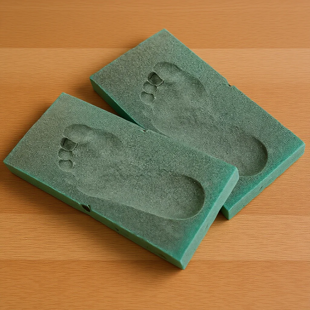 

Профессиональная оттискная пенопластовая коробка, 3D набор форм для следов, стельки на заказ, ортопедический инструмент для литья обуви для взрослых