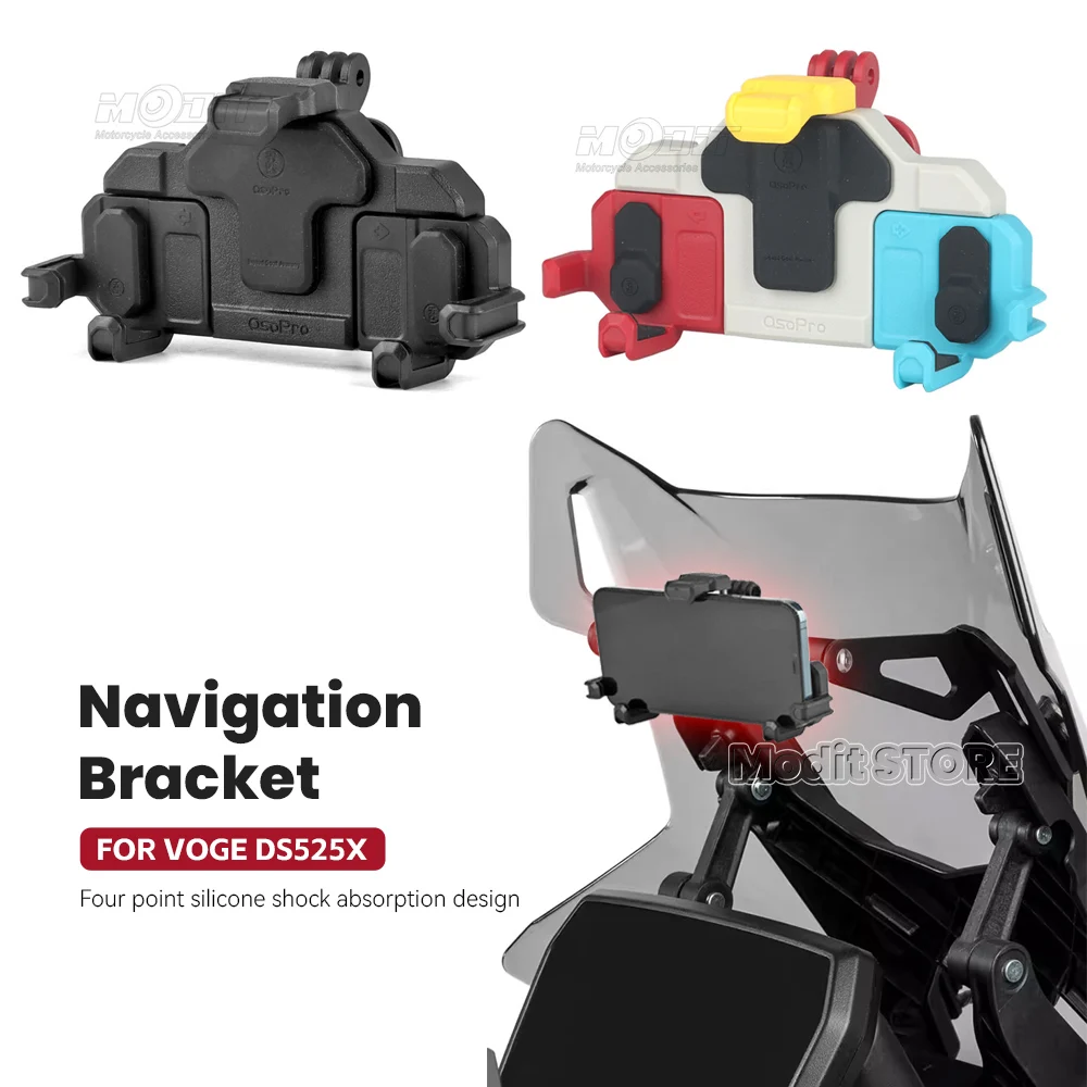 

For VOGE Valico 525DSX DSX525 DS525X DSX 525 Motorcycle Accessories Mobile Phone Bracket Support GPS Navigation Board Bracket