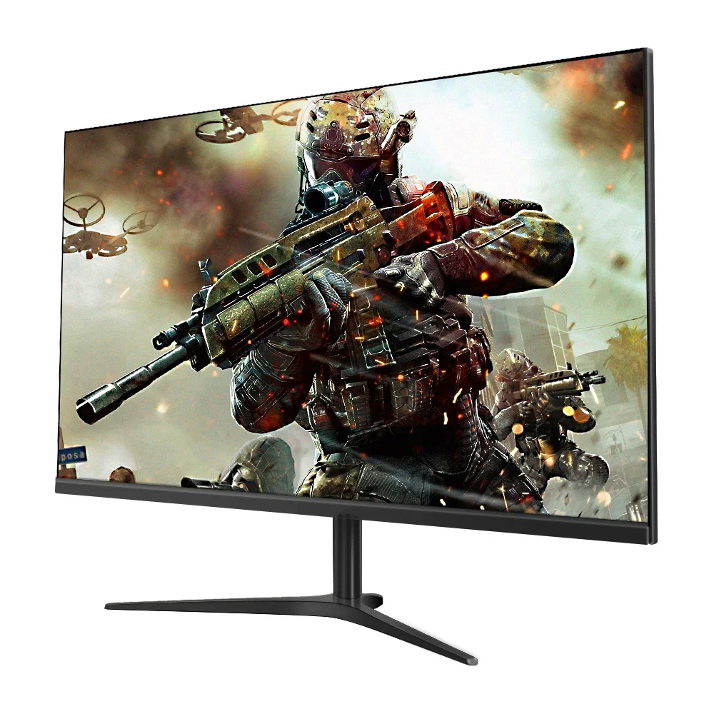 Monitor LCD HD para jogos, tela de computador, tela plana, compatível com HDMI, DP, MUCAI, N2488H, 24 