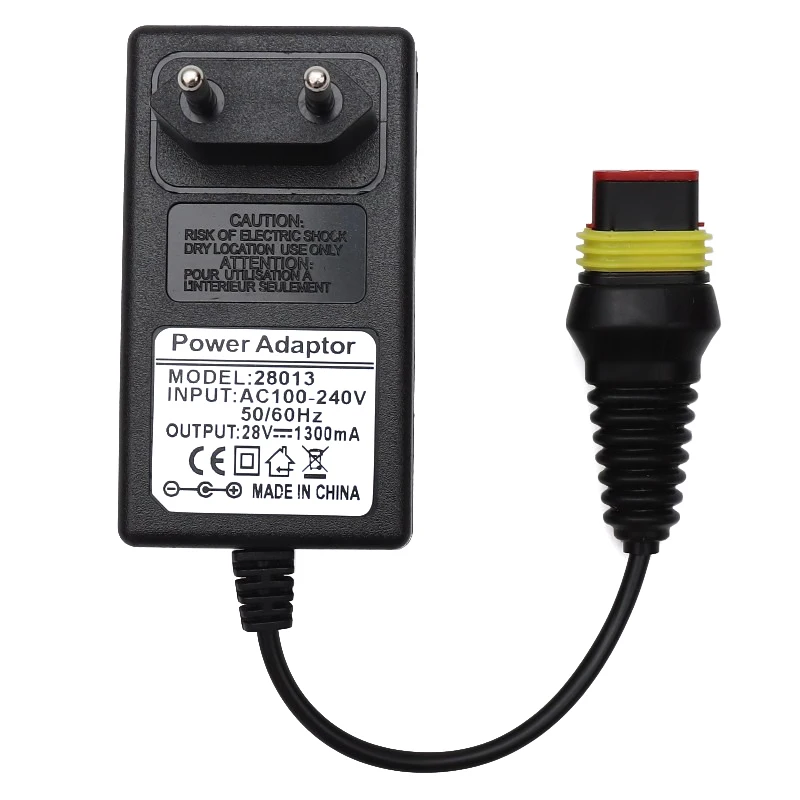 28V 1.3A Adapter for Husqvarna Automower 105 305 315X 40X 2016-2022 Charger Comaptible with Gardena 2016+ /Sileno 2018 EU/UK/US