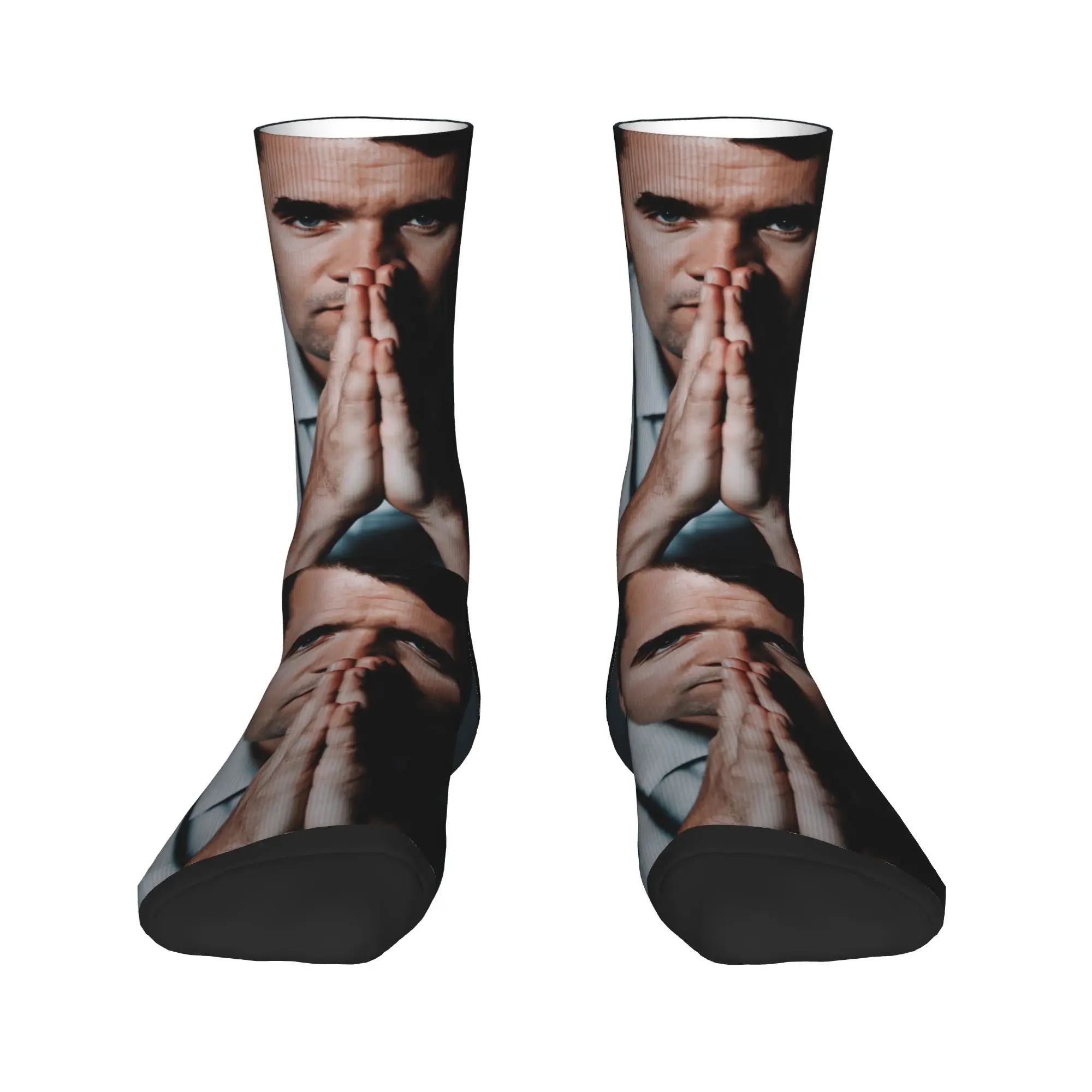 C-Charlie K-kirk Socks  Printed Stockings Anti Sweat Couple Socks High Quality Autumn Korean Running Socks