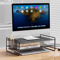 PC Screen Stand Bracket Desktop Storage Organizer For Printer Keyboard Mouse Computer Monitor Riser Holder Laptop Cooling