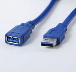 Przedłużacz USB kabel USB 3.0 męski na żeński 3.0 2.0 przedłużacz USB dla PS4 Xbox Smart TV rozszerzenie USB do komputera 0.3M 0.6M