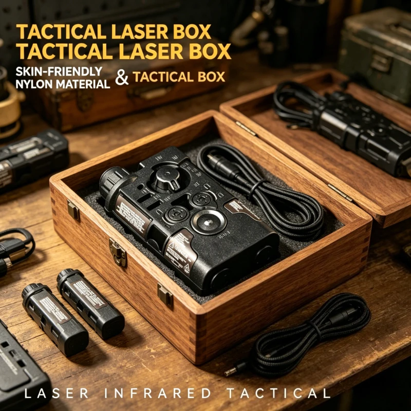 

2026 New Multi-Function Battery Box, L3-NGAL Style Green Laser Flashlight, Strobe Light Tail Switch Model Parts