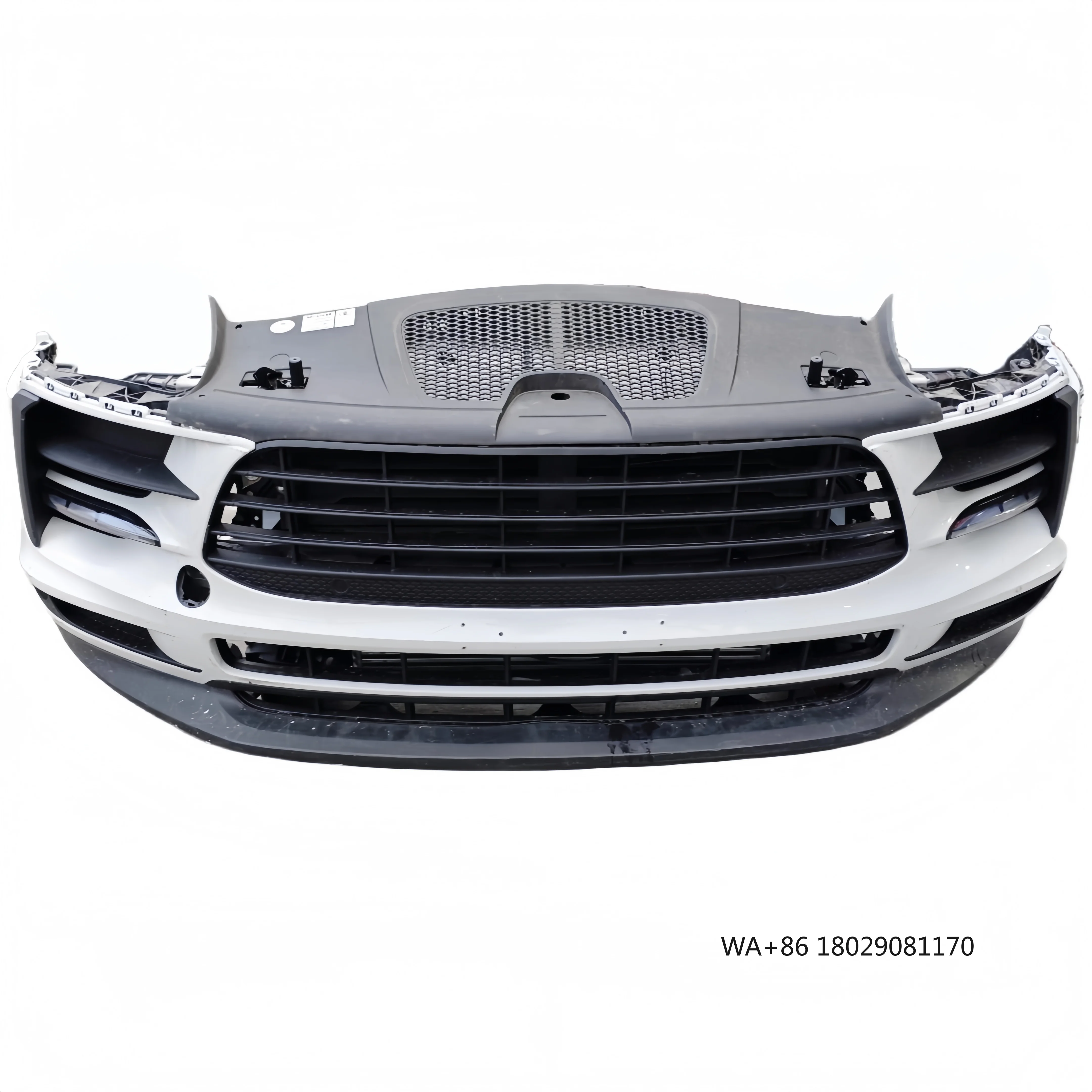 

For Front Mouth 95B Bumper Assembly Turbo Surround Middle Grid Grille Fog Light Assembly GTS Guard Bumper Original