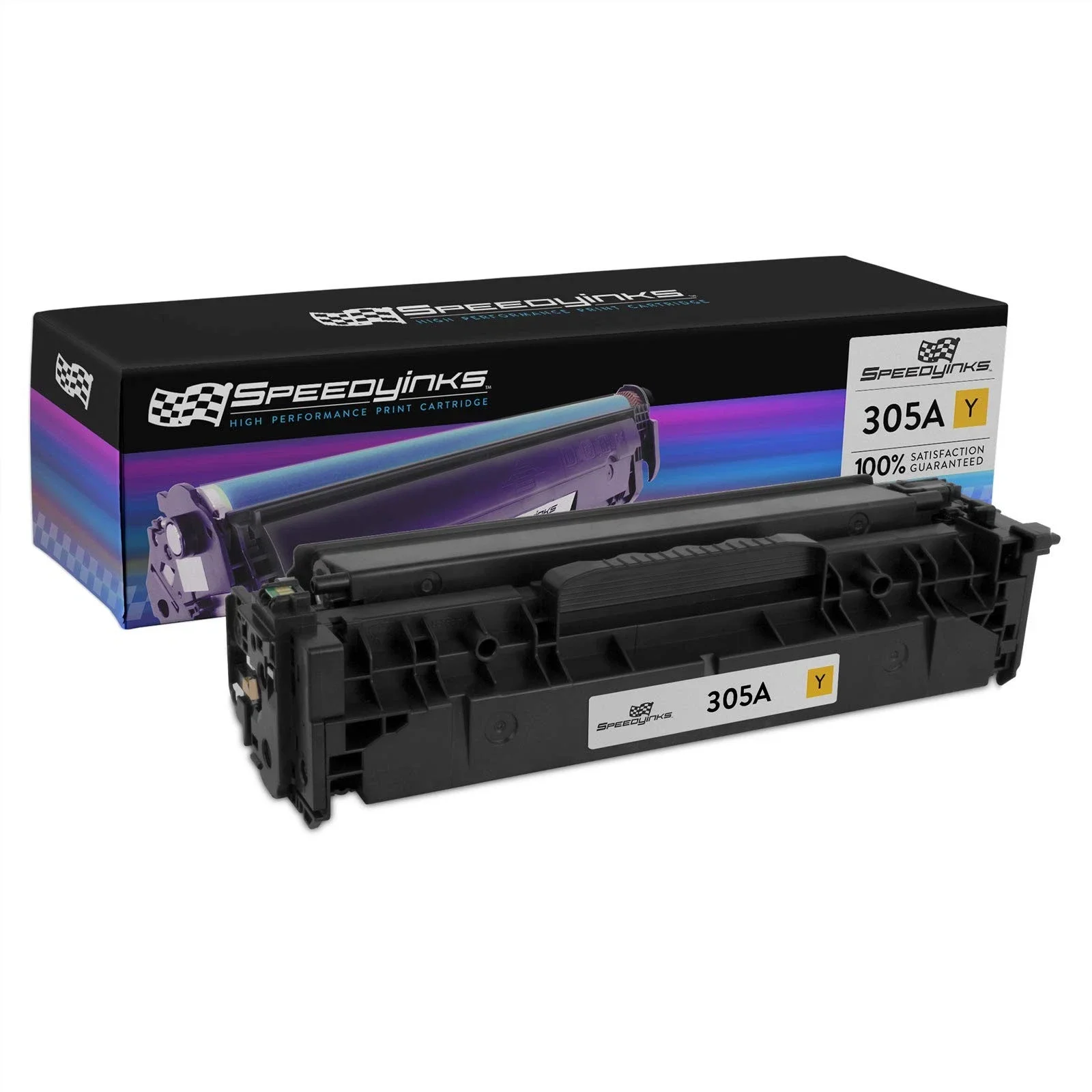 

Compatible Laser Toner Cartridge for CE412A (HP 305A) Yellow