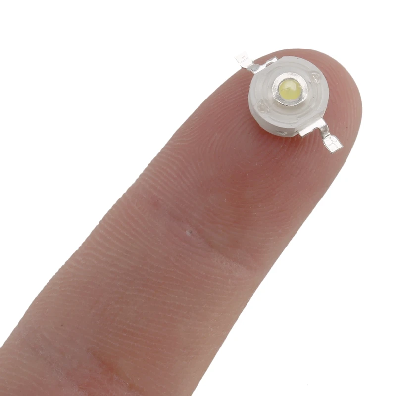 50Pcs 1W Diode High Power Cool White Led Beads 1 Watt Lamp Chip 3V-3.4V