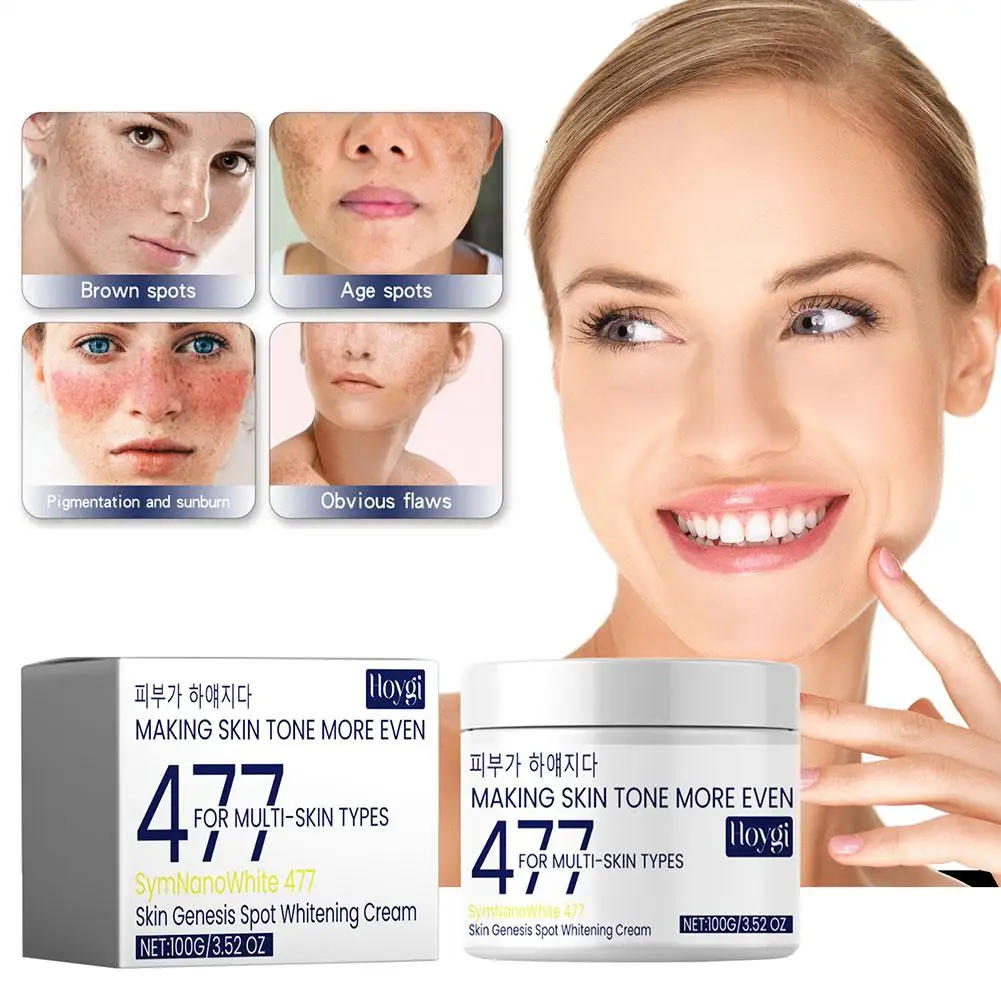 477 Whitening Cream To Improve Skin Dullness and Brighten Lighten To Cream Moisturizing 100g Nicotinamide Q6H2