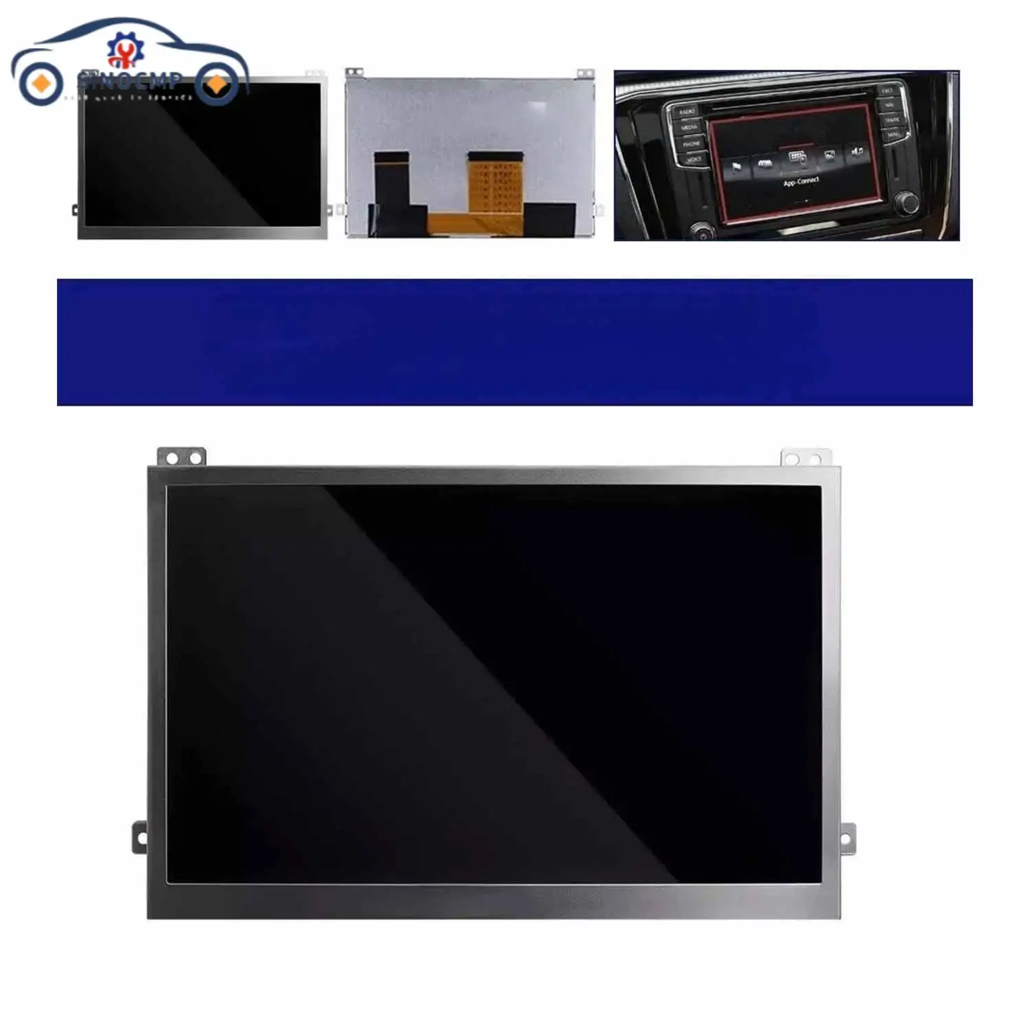 

6.5" LCD Touch Screen Display For VW Volkswagen MIB STD2 680 200 Radio Aftermarket Replacement Panel Brand New