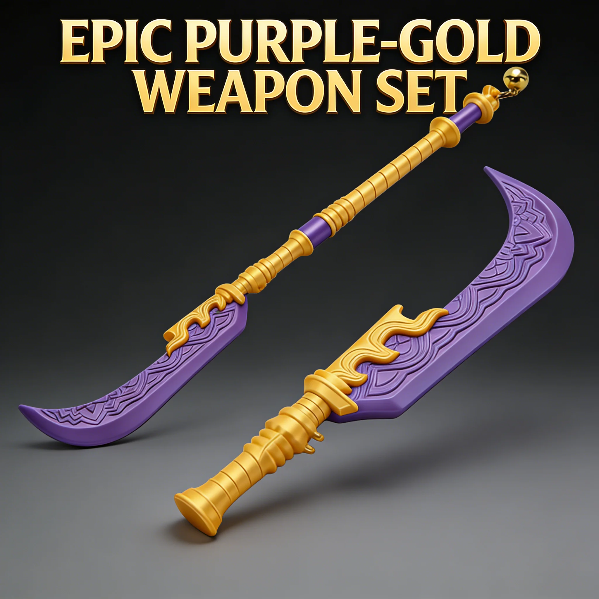 Anime Sword Replica 25in 3D Printed Cosplay Long Sword Fantasy Accessory Costume Movie Collectible Anime Sword Replica