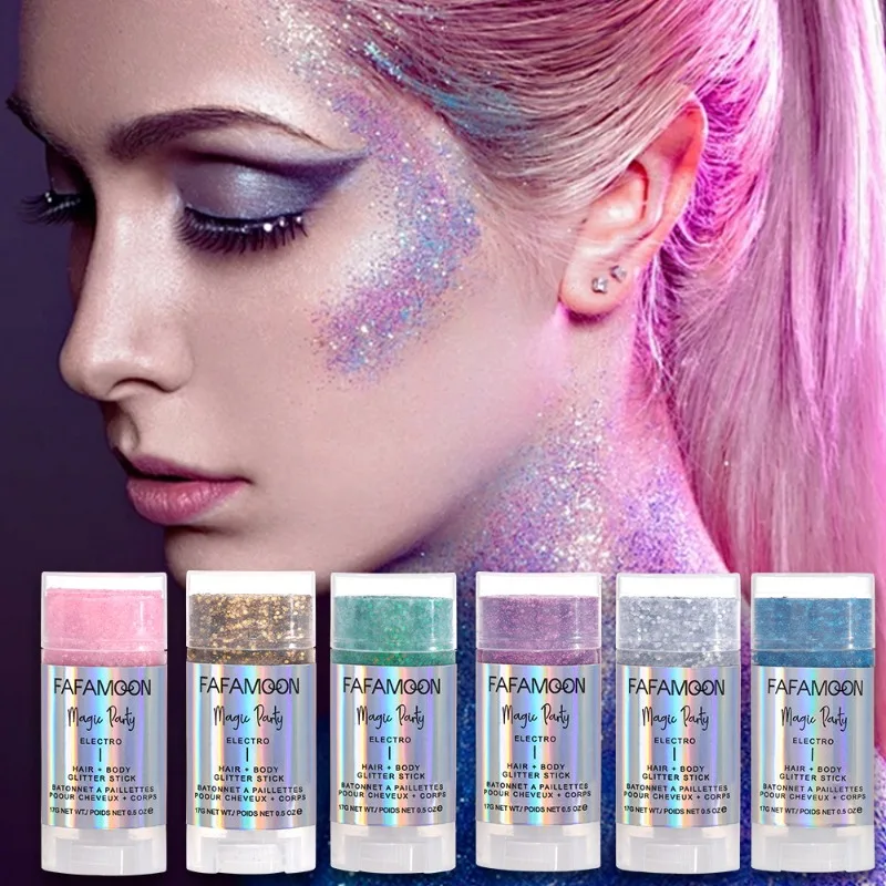 جل لامع متعدد الاستخدام للعيون والشفاه والجسم عالي الكثافة لامع للحفلات ومكياج مقاوم للماء لظلال العيون #1