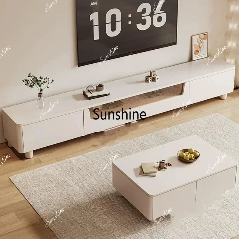 YYTrendy Modern Tv Stand Vintage Luxury Space Saving Nordic Storage Tv Stand Display Meuble Tv Living Room Furniture