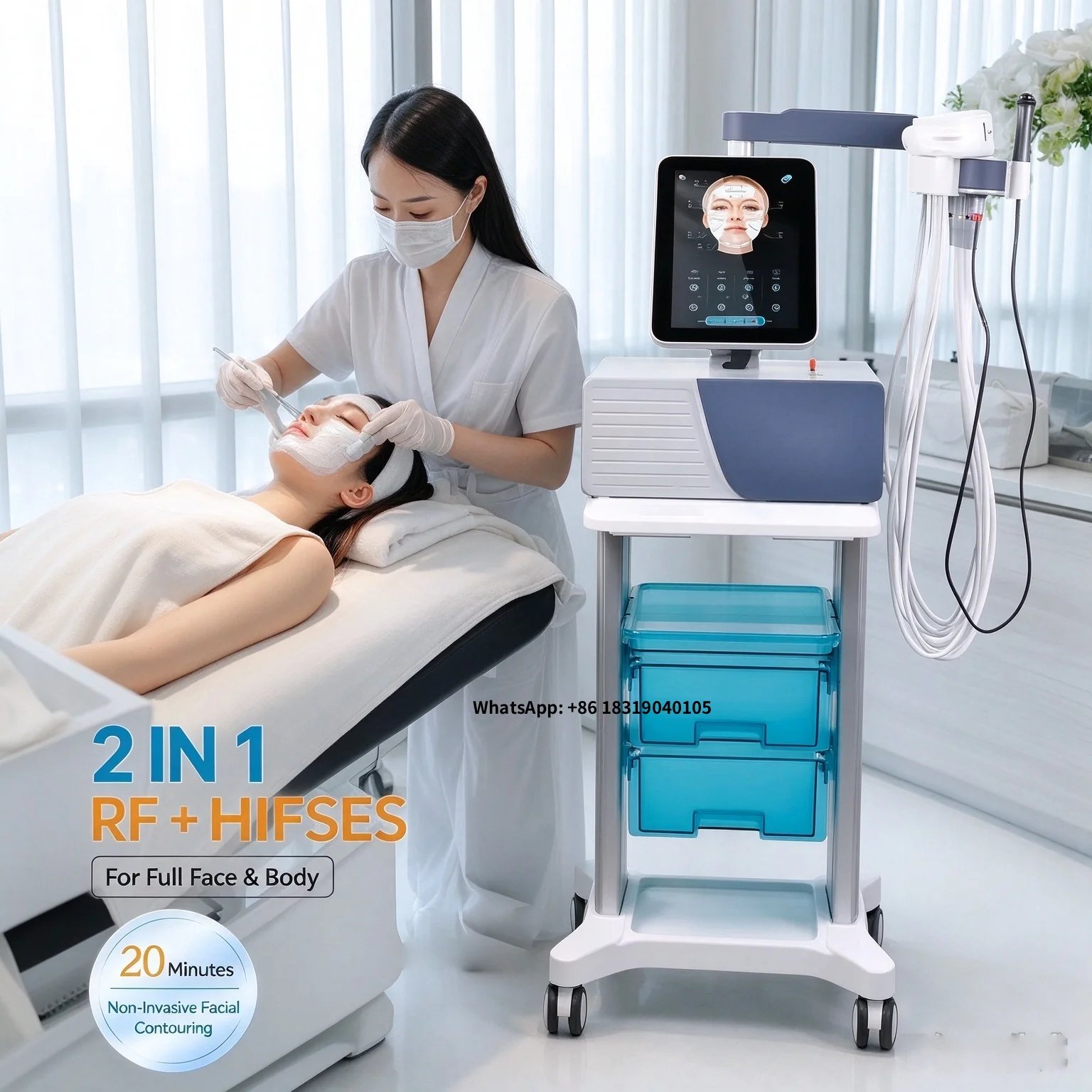 New Anti-aging Wrinkle Remover Facial Muscle Stimulator EMS Beauty Machine RF Technology for Skin Rejuvenation Firming Home