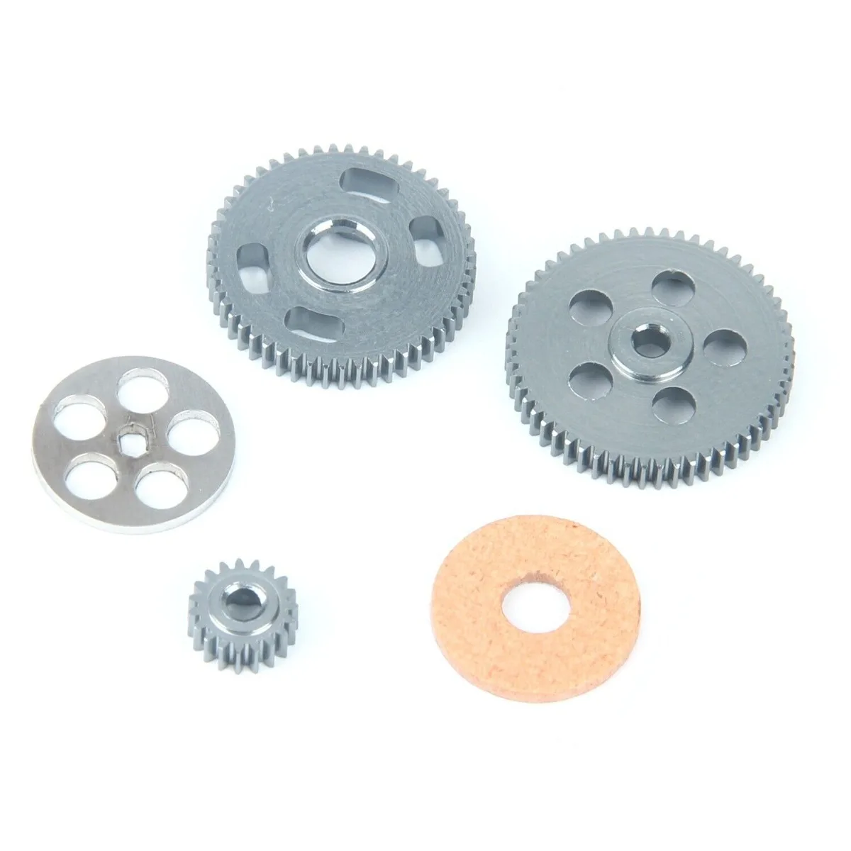 

LCX Racing 1/24 RC Crawler Aluminum 0.3 Mod Transmission Gear Set for Axial SCX24 AX24 Upgrades Parts Accessories