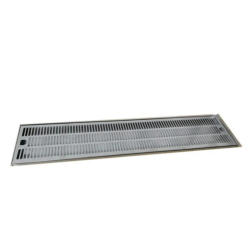 

2021 hot sell beer bar drip tray, popular stainless steel beer pan, bar counter accessories