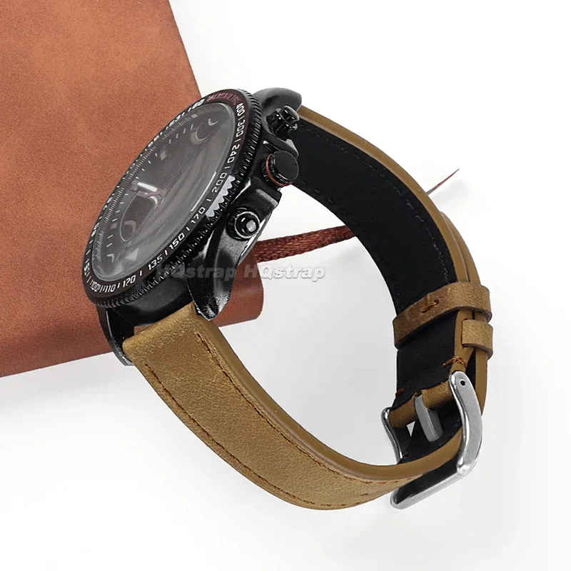 세이코용 가죽 스트랩, 오메가 빈티지 소가죽 시계 밴드, 퀵릴리즈 팔찌, 부드럽고 편안한 손목 밴드, 18mm, 20mm, 22mm