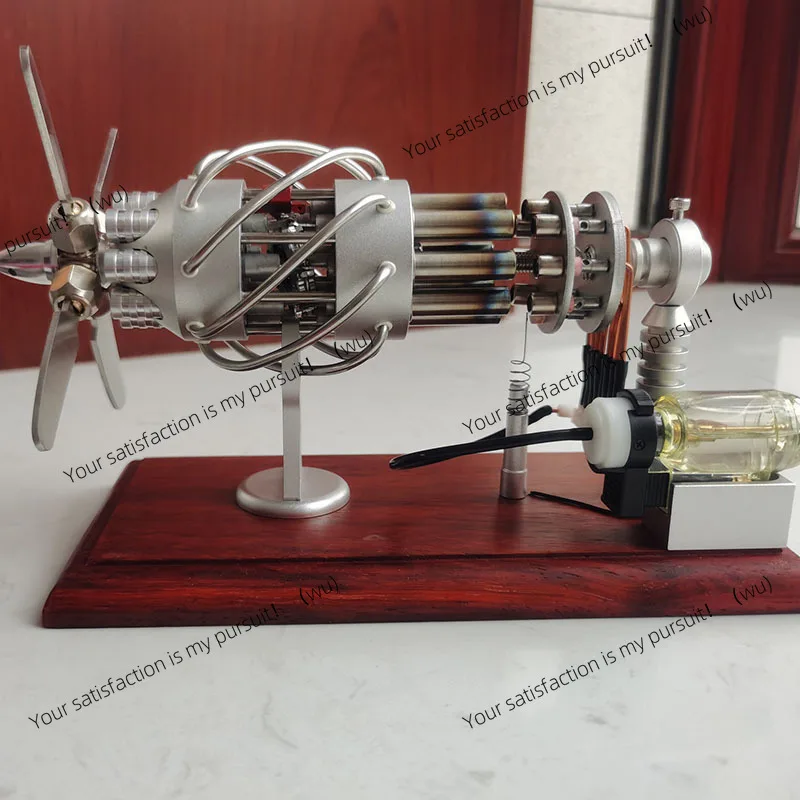 Suitable for Xuanke 16 Swashplate Stirling Engine Model External Combustion Engine Puzzle Physics Novelty Creative Technology