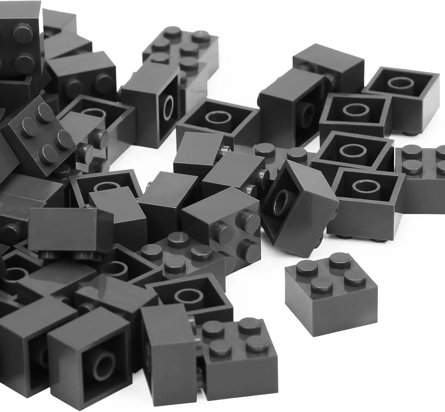 

Classic Building Bricks, 200 Piece 2x2 Building Blocks STEM Creative Building Toys, 100% Compatible with All Major Brands, Build